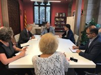 1-O.- Romeva recibe a la segunda Misión Internacional de Observación Electoral del referéndum