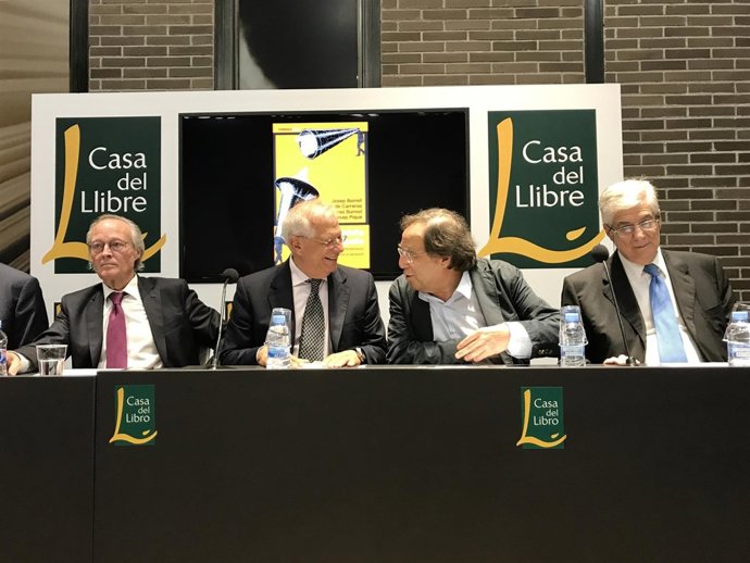 Josep Piqué, Josep Borrell, Francesc de Carreras i José López Burniol