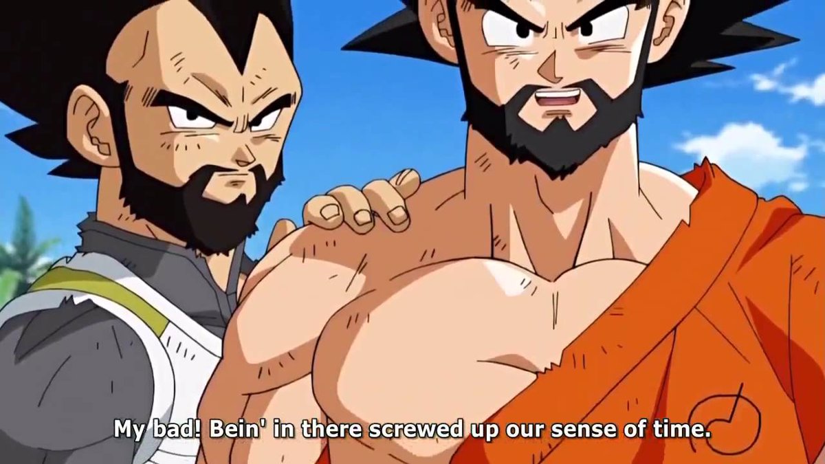VÍDEO: Goku y Vegeta se dejan barba en Dragon Ball Super