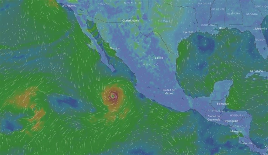 La tormenta tropical 'Norma' avanza hacia México