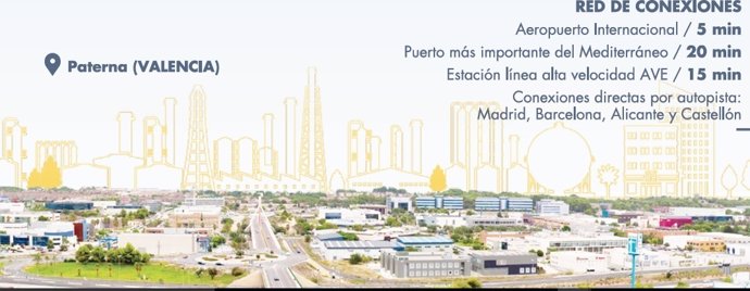Imagen de la campaña de Paterna para atraer a empresas 