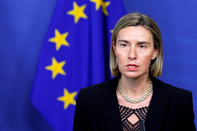 La Alta Representante de Política Exterior de la UE, Federica Mogherini