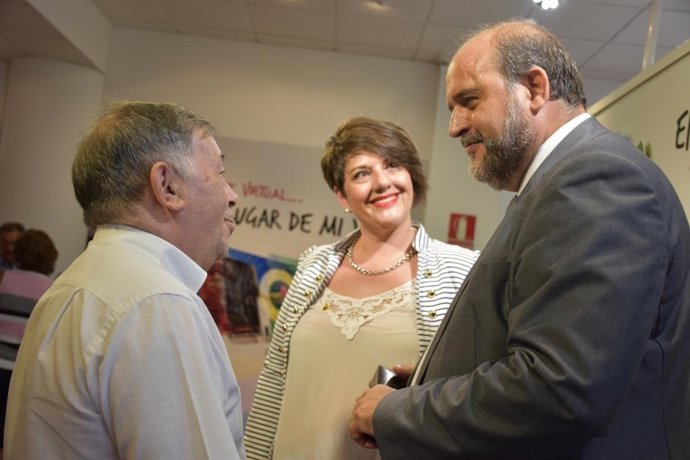 Gujarro en su visita a AMC