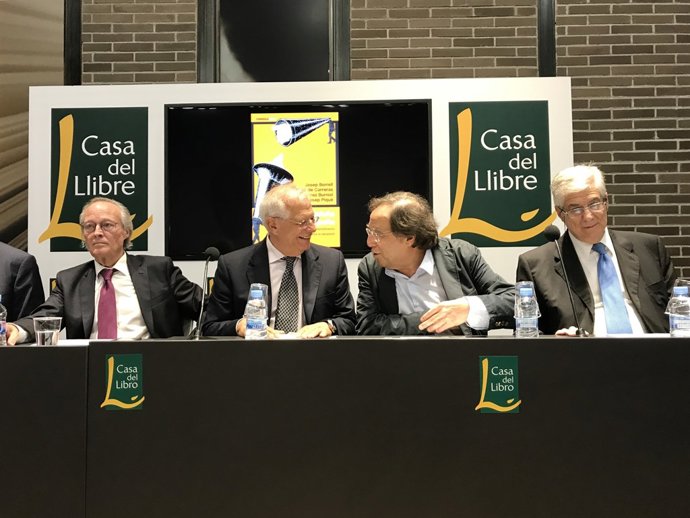 Josep Piqué, Josep Borrell, Francesc de Carreras i José López Burniol