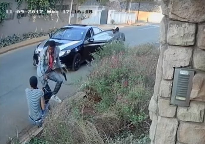 Atraco Johannesburgo.