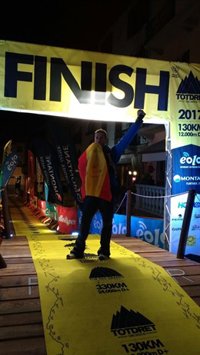 Un comandante de la AGM culmina en casi 114 horas una carrera de ultra trail extrema en Los Alpes