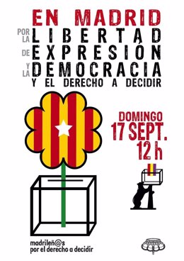 A Madrid, per la llibertat d'expressió