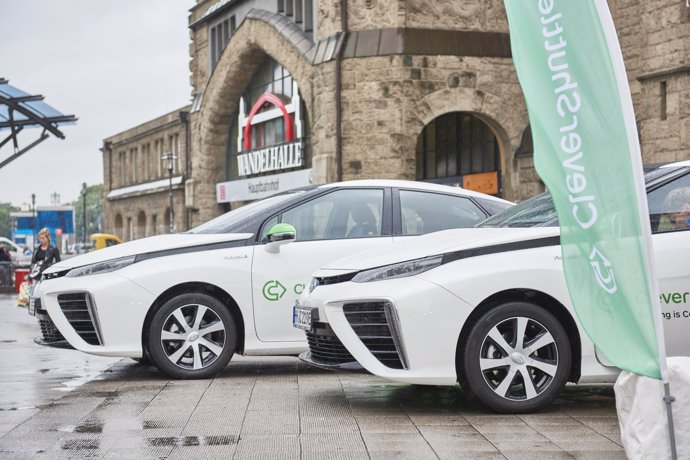 Toyota entrega 20 unidades del Mirai a la compañía de 'ridesharing' CleverShuttl