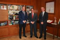 El director general de Tráfico visita la Subdelegación, la Guardia Civil y la Jefatura de la DGT en Córdoba