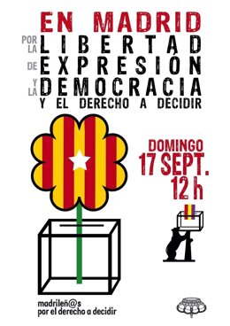 A Madrid, per la llibertat d'expressió