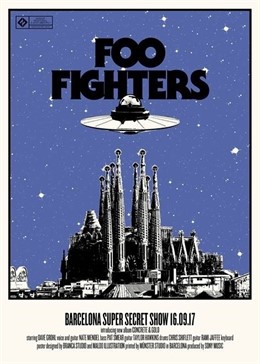 Foo Fighters dan un concierto secreto este sábado en Barcelona