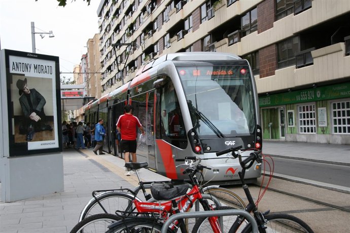 Tranvía de Zaragoza.