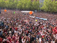 Cuca Gamarra llama a "llenar de alegría la ciudad" durante las fiestas de San Mateo 2017