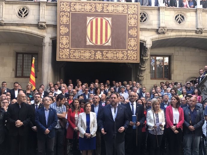 El vicepresident de la Generalitat, Oriol Junqueras
