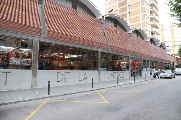 Mercat de la Mercè, en Barcelona