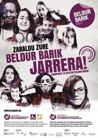 Abierto el concurso audiovisual Beldur Barik! contra la violencia machista