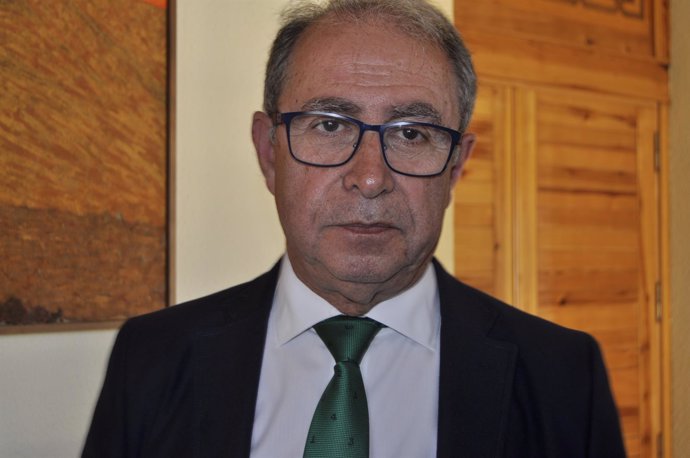 El consejero de Hacienda y Administracion Pública de Aragón, Fernando Gimeno. 