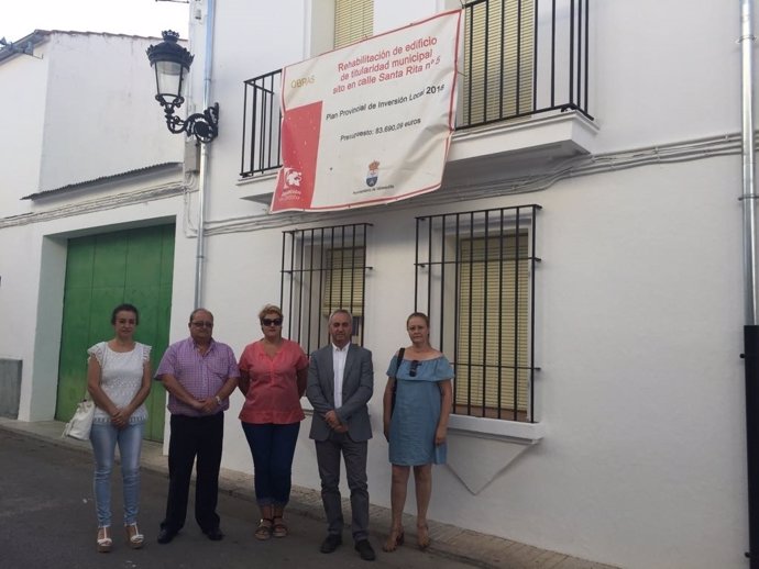 Obra de rehabilitación en Valsequillo (Córdoba)