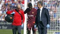 Dembélé estará casi cuatro meses de baja