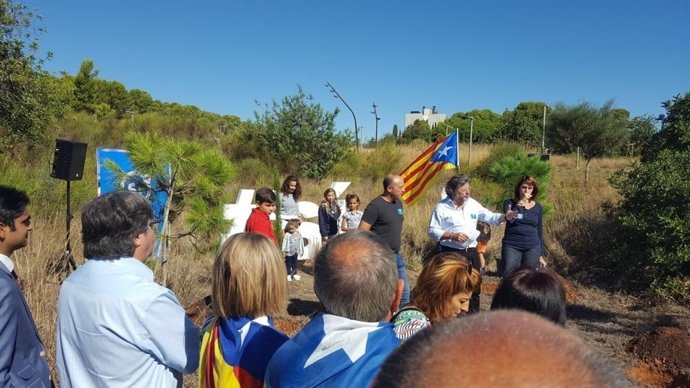 Acte de Demòcrates a Gavà amb Antoni Castellà i Titon Laïlla
