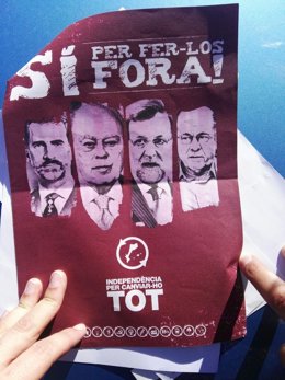 Cartells a favor del referèndum 1-O