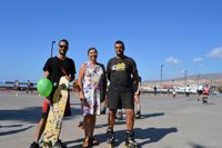 La capital almeriense acoge el I Encuentro 'Almería sobre Patines' bajo el marco de la 'Semana de la Movilidad'