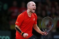 Francia-Bélgica, final de la Copa Davis y Argentina desciende