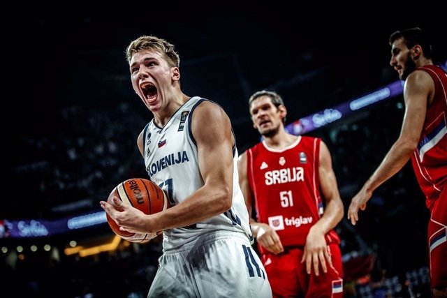 Luka Doncic en la final del Eurobasket 2017