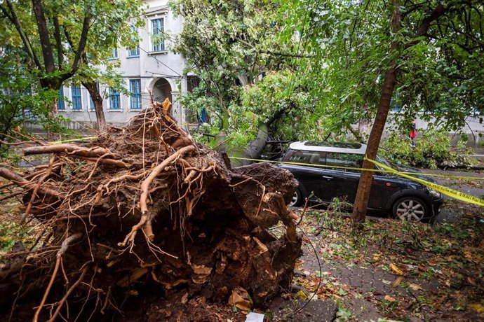 Temporal y tormentas en Rumanía