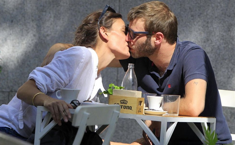 Laura pontes y su novio