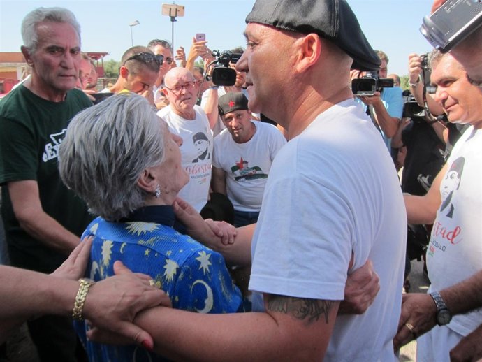 Bódalo cuando disfrutó de su primer permiso  (archivo)                    