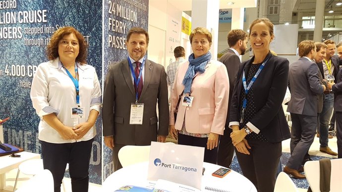 La delegació del Port de Tarragona en la 'Seatrade Europe' d'Hamburg