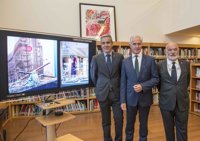 Comercios de Bilbao lucirán en sus escaparates un vinilo conmemorativo del XX aniversario del Museo Guggenheim