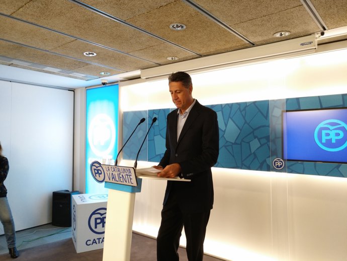 El president del PP català, Xavier Garcia Albiol