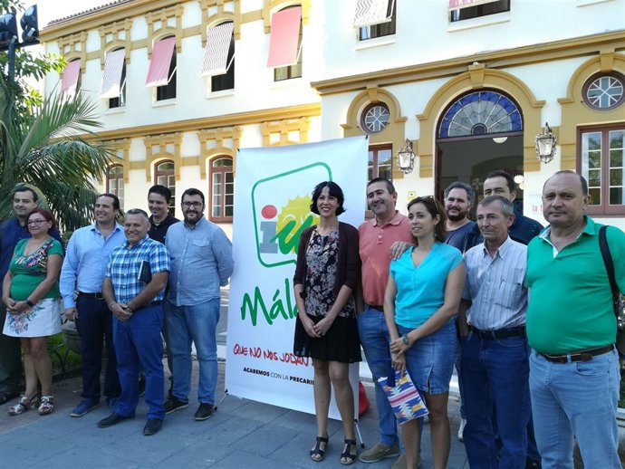 Reunión alcaldes y concejales iu málaga provincia ahumada garcía sempere