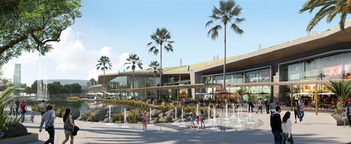 Futuro centro comercial de Palmas Altas.