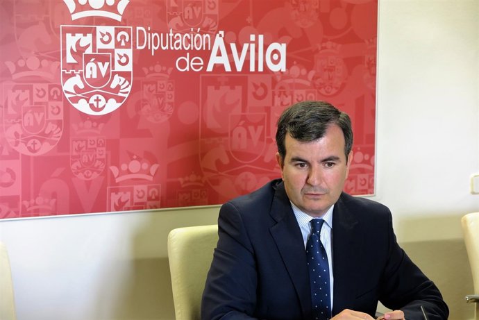 El portavoz de la Diputación de Ávila, Juan Pablo Martín