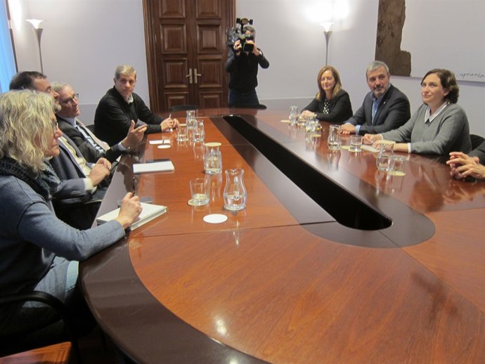 Líders de grups municipals de l'Ajuntament de Barcelona