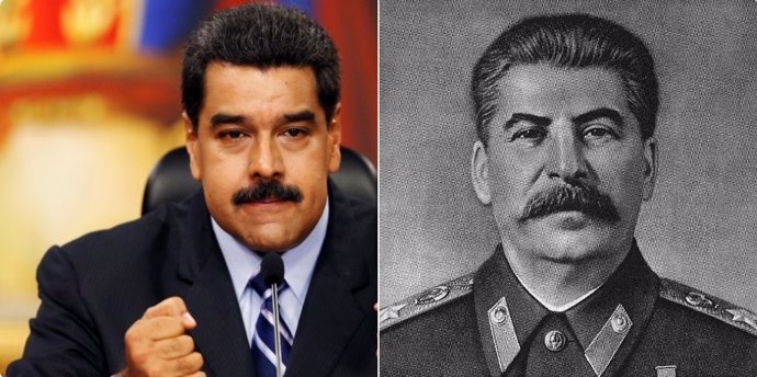 Maduro bromea con "ser el Stalin del Caribe"