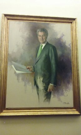 Retrato de Jesús Posada como presidente del Congreso