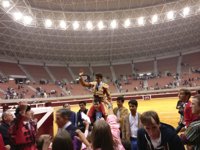 'Puerta grande' para Leo Valadez en una tarde en la que Cadaval y 'Toñete' cortaron también una oreja