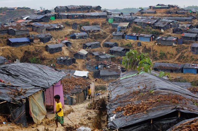 Asentamiento de refugiados rohingya en Bangladesh
