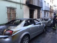 Detenido el presunto autor del incendio en dos vehículos en Torredelcampo que afectó a una vivienda
