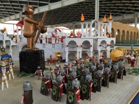 Diputación de Palencia prolonga la exposición de clicks de Playmobil en La Olmeda