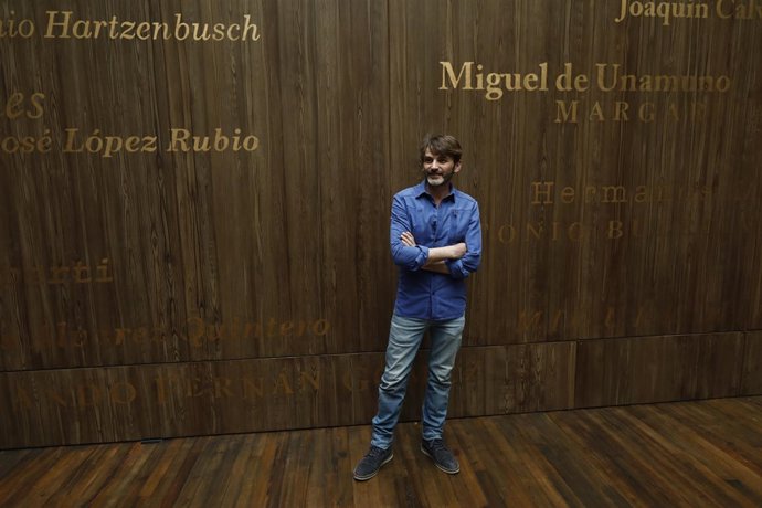 Fernando Tejero en la presentación de la obra de teatro La cantante calva