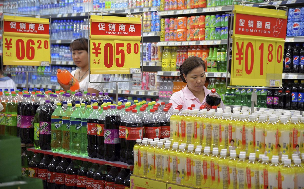 Estas fotos muestran cómo es hacer la compra en China