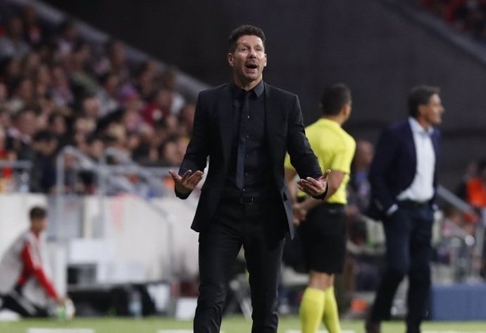 El 'Cholo' Simeone en el estreno del Wanda