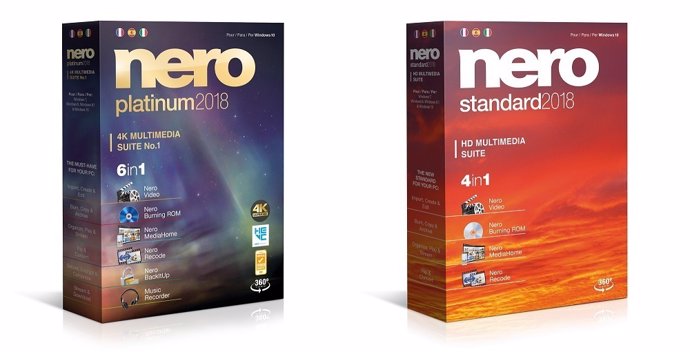 Nero Standard Platinum 2018
