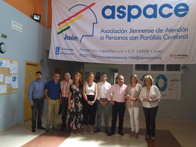 Visita a las instalaciones de Aspace Jaén.