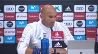 Zidane: "Es bueno que te piten porque luego quieres reaccionar y hacerlo mejor"